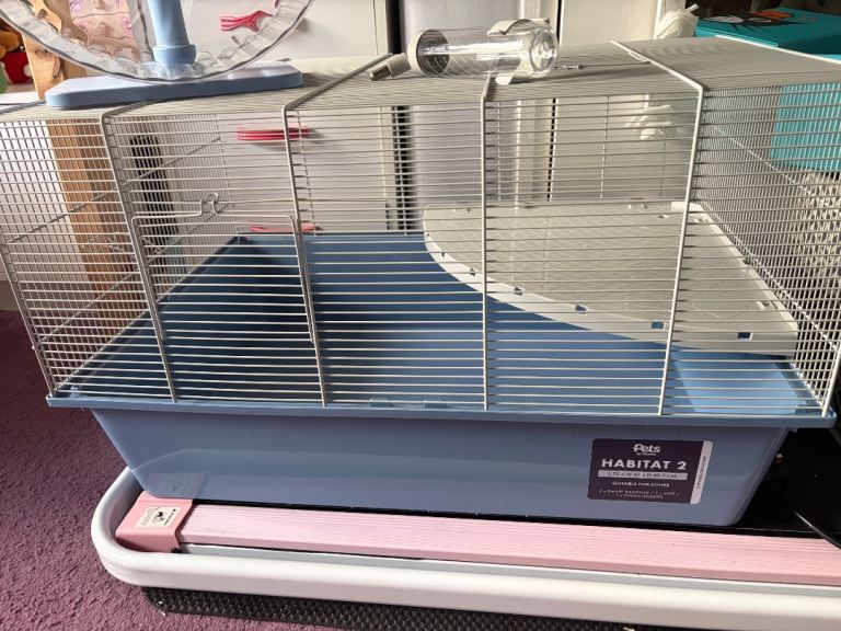 Pets at home hamster cage and large wheel
