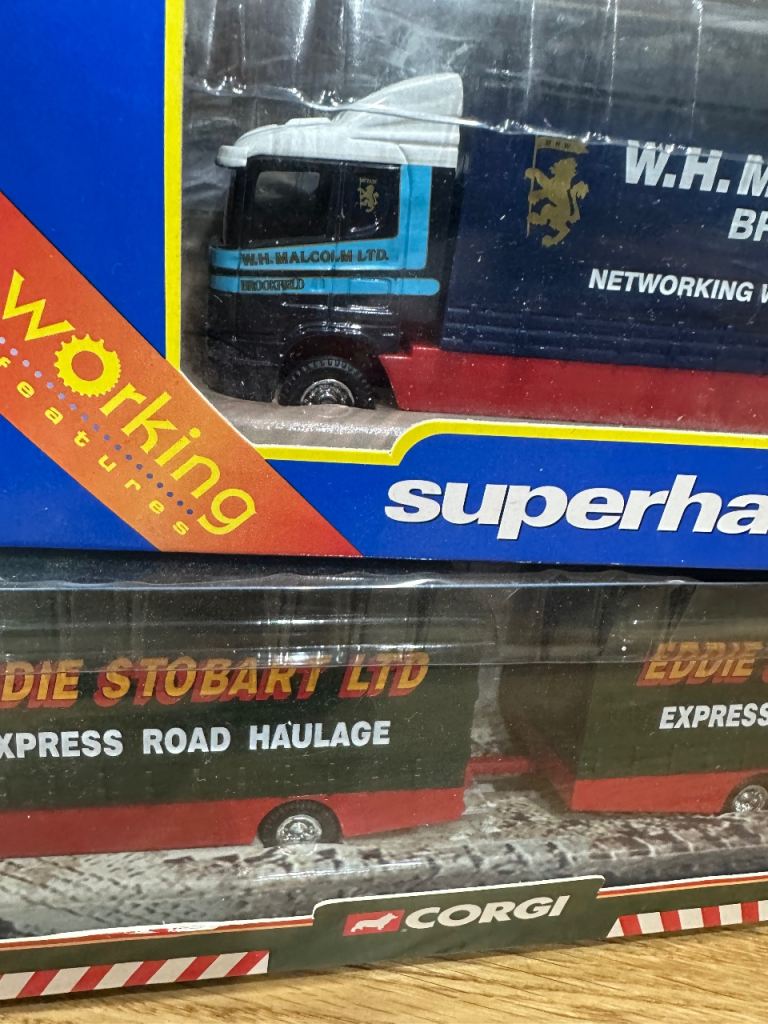 Corgi lorry’s new in box