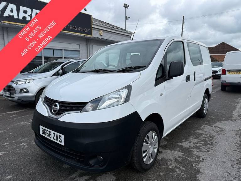 2018 Nissan NV200 1.5 dCi Acenta Van Euro 6 CAR DERIVED VAN DIESEL Manual