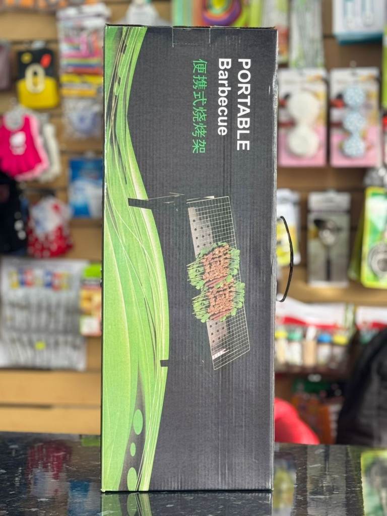 Portable Barbecue Grill – Compact Charcoal BBQ for Outdoor Cooking