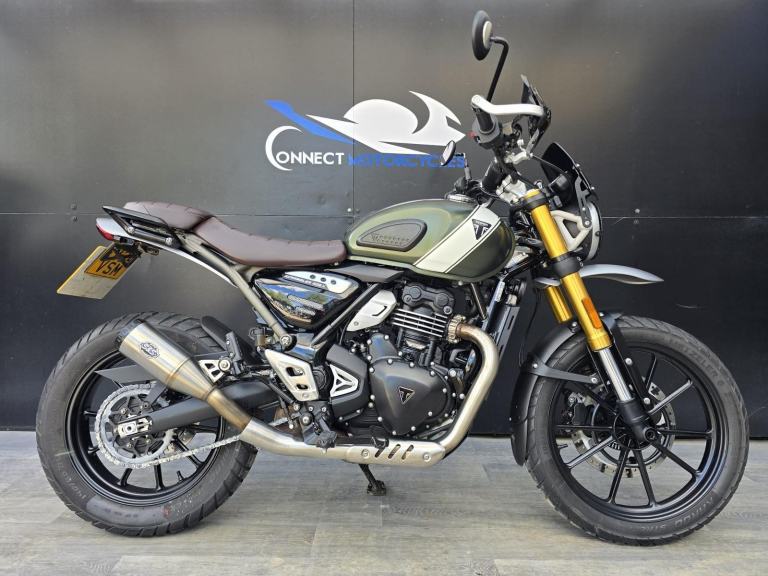 TRIUMPH SCRAMBLER 400 X 2024 LOW MILEAGE HPI CLEAR