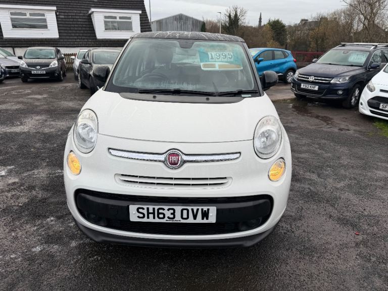 2013(63) Fiat 500L MPV 1.4 Petrol 95,000 Miles MOT'd 25/3/26 , White with black Roof A