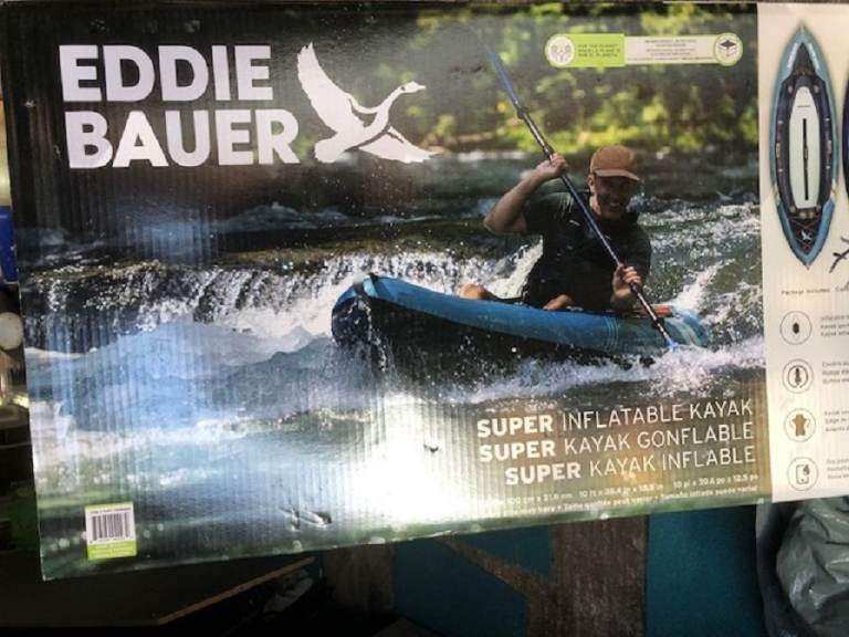 New Heavy duty Inflatable Kayak canoe paddle board SUP. same material as inflatable boat