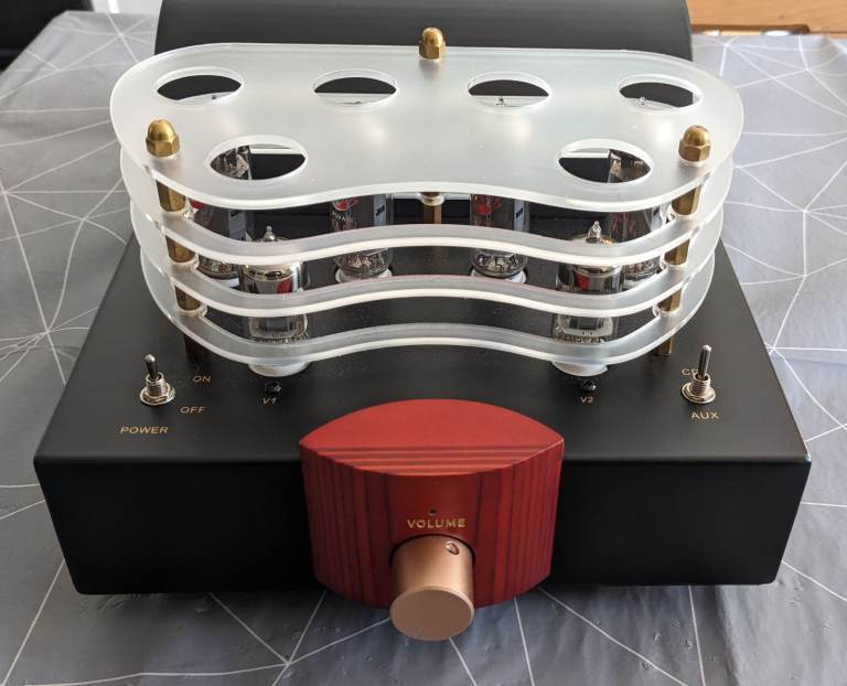 Puresound A10 integrated valve amplifier.
