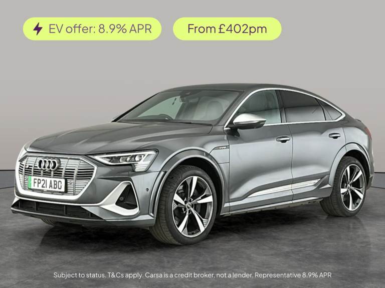 2021 Audi e-tron S Sportback 5dr Electric Auto quattro 95kWh (503 ps) - BLUETOOTH - DRIVING MO Su...