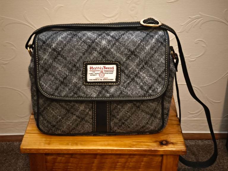 Harris Tweed handbag new without tags with free brand new Karrimor rucksack
