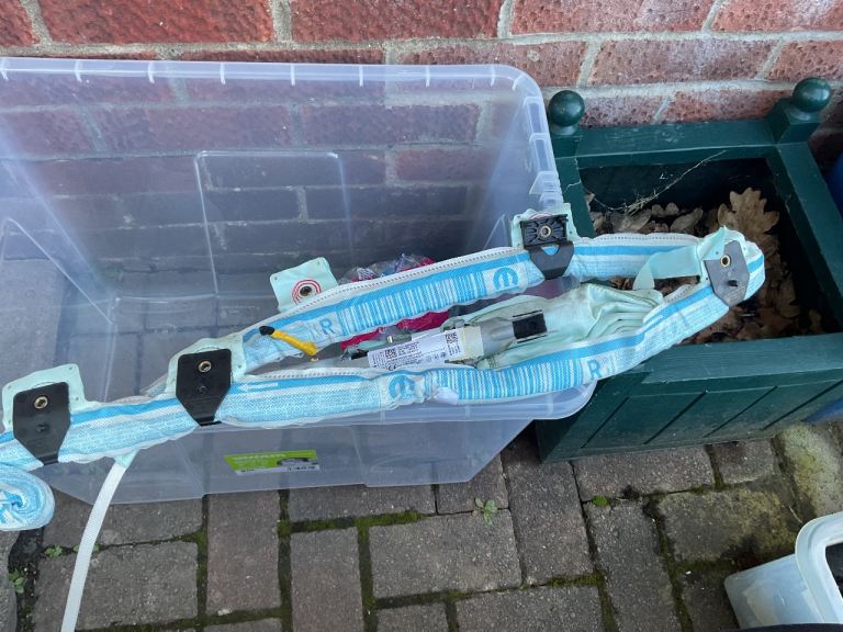 Fiat 500 driver curtain air bag