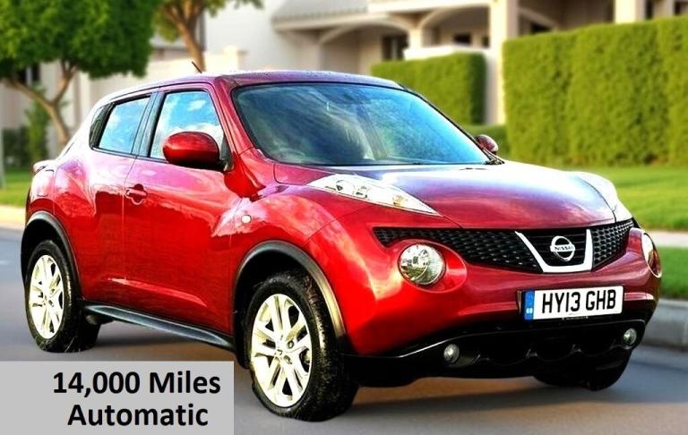 2013 Nissan Juke 1.6 Automatic (15,000 Miles) Acenta [Premium Pack] CVT . PX OK. Low Miles. HATCH...