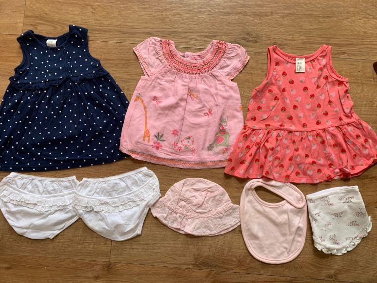 Baby girl summer outfit bundle size 3-6 months