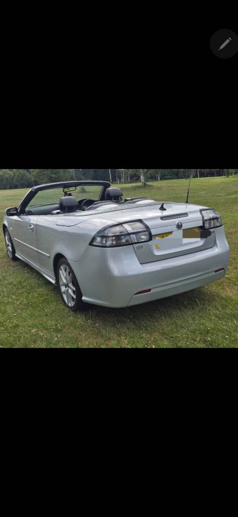 Saab, 9-3, Convertible, 2009, Manual, 1998 (cc), 2 doors