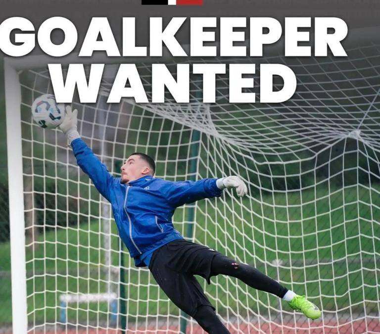 Goalkeeper Wanted