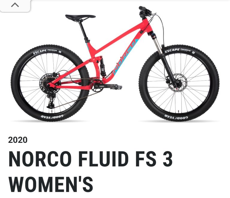 Norco Fluid Full Suspension Mountain Bike 