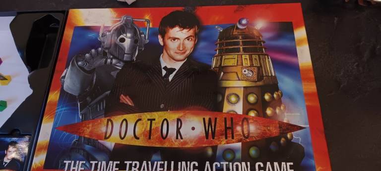 Dr Who Revolving Board Game 