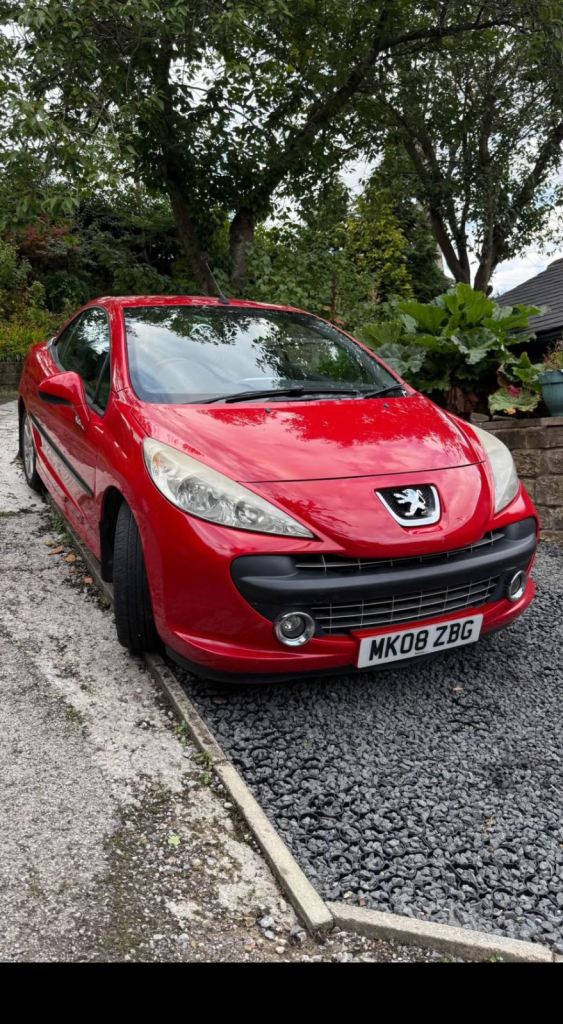 Peugeot, 207, Convertible, 2008, Manual, 1598 (cc), 2 doors