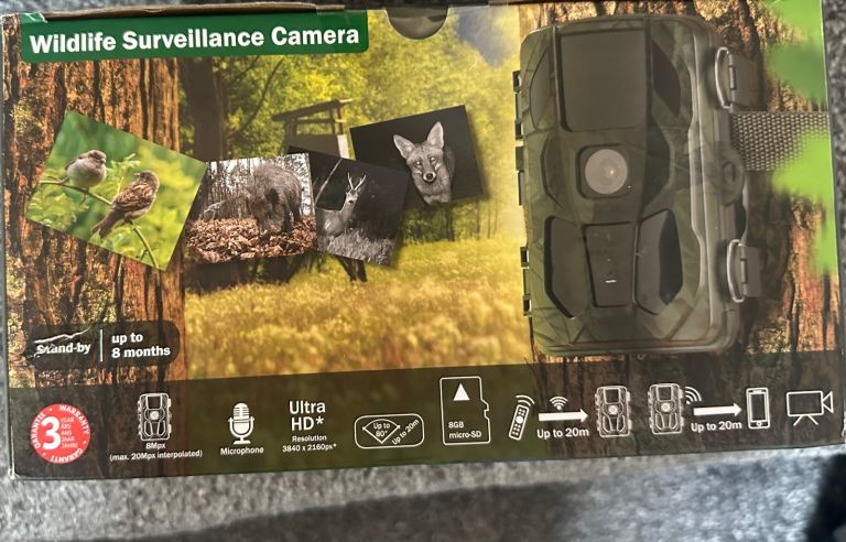 Wildlife surveillance camera Ultra hd