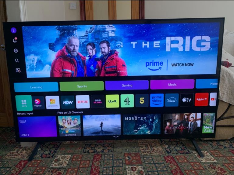 LG 65UN85006LA 65 Inch Smart 4K Ultra HD HDR LED TV with Google Assistant & Amazon Alexa