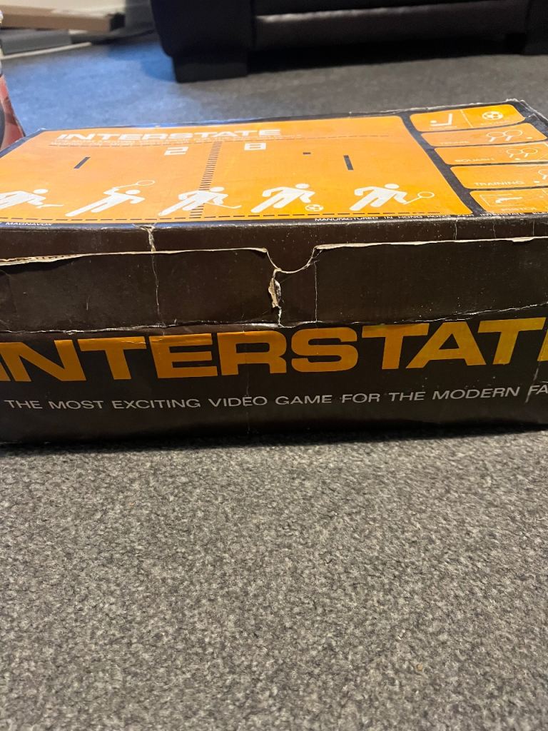 Vintage games console 