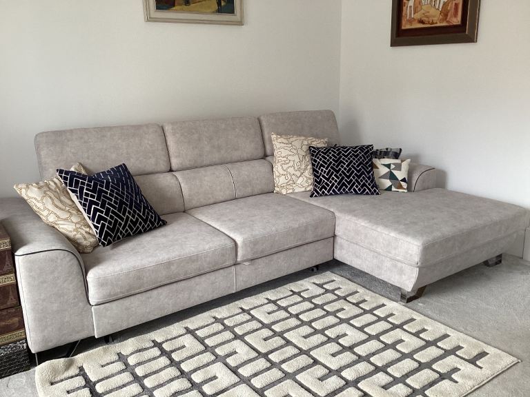 Asto Corner Sofa Bed