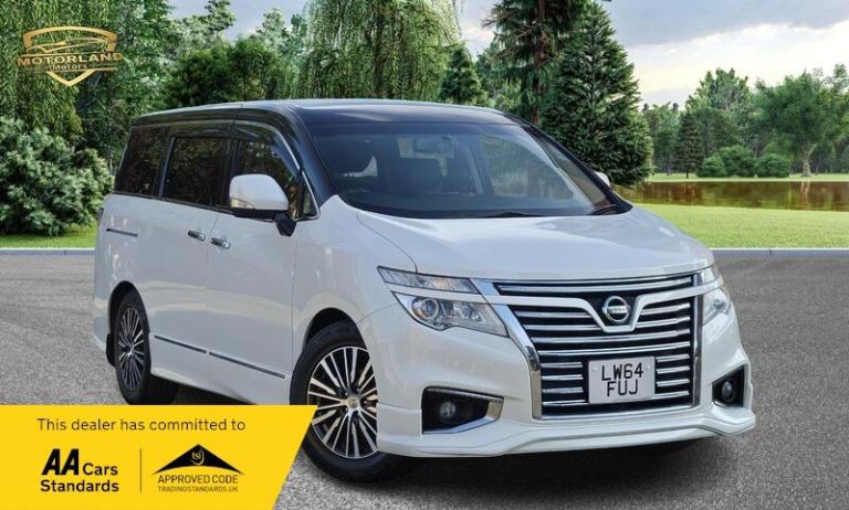 2014 Nissan Elgrand 2.5 HIGHWAY STAR NAVI EDITION CVT 5dr Petrol Automatic
