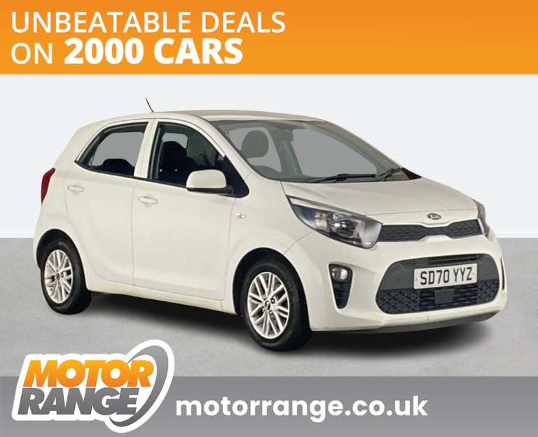 2020 Kia Picanto 1.0 2 5dr [4 seats] Hatchback PETROL Manual