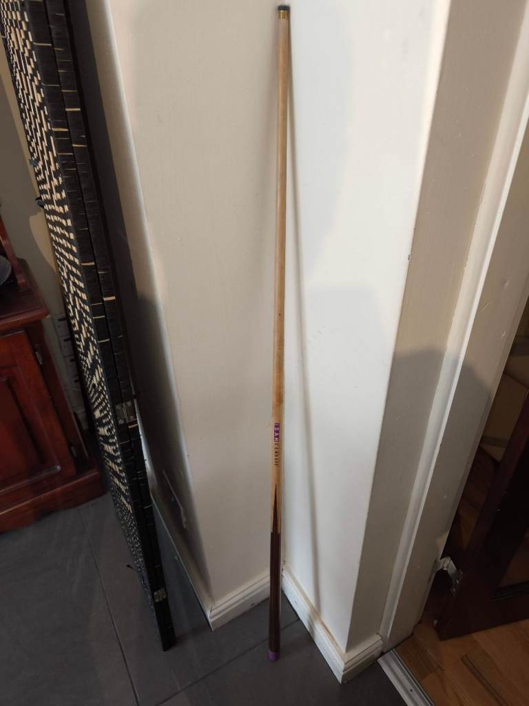 IZAR CLASSIC POOL ONE PIECE CUSTOM BREAK JUMP CUE 57" Inch - 145cm American British English Pool