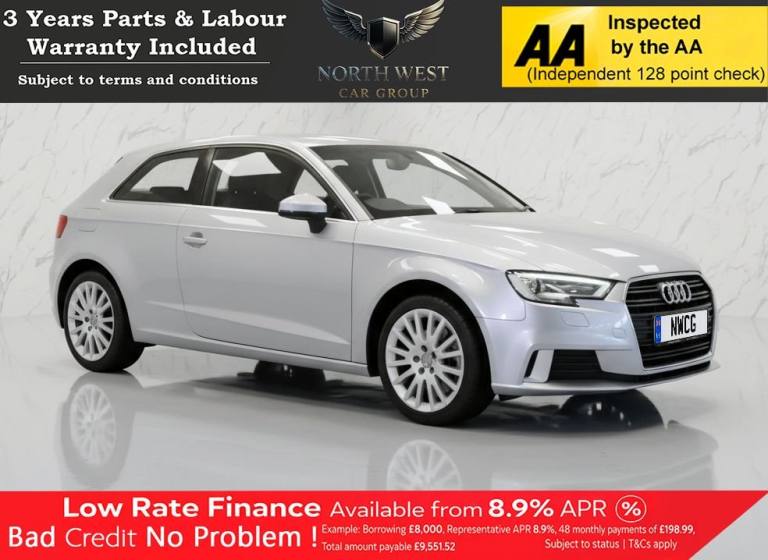 2017 Audi A3 1.6 TDI Sport Hatchback 3dr Diesel Manual Euro 6 (s/s) (110 ps) NATIONWIDE  Hatchbac...