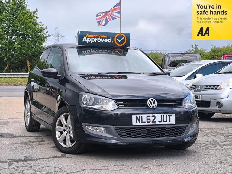 2012 Volkswagen Polo 1.2 Petrol Manual Match Hatchback 5 Seats 3dr Euro 5 HATCHBACK Petrol Manual