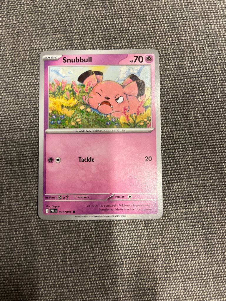 Snubbull Pokemon Cards
