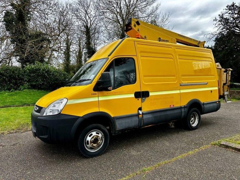 2011 11 IVECO DAILY 3.0 50C14 140 BHP MWB GARDNER DENVER TDA135 CHERRY PICKER DI