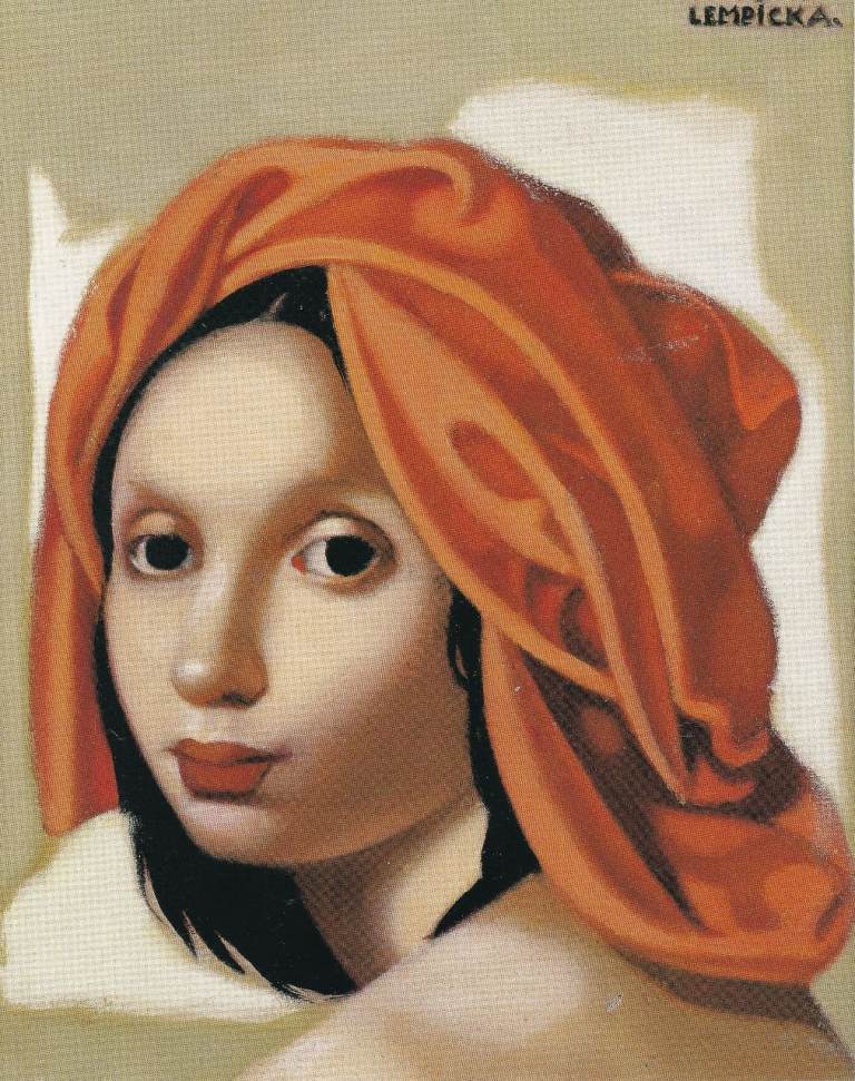 34. A Rare Original Print of an Art Deco Advertisement of the Day Woman's Face
