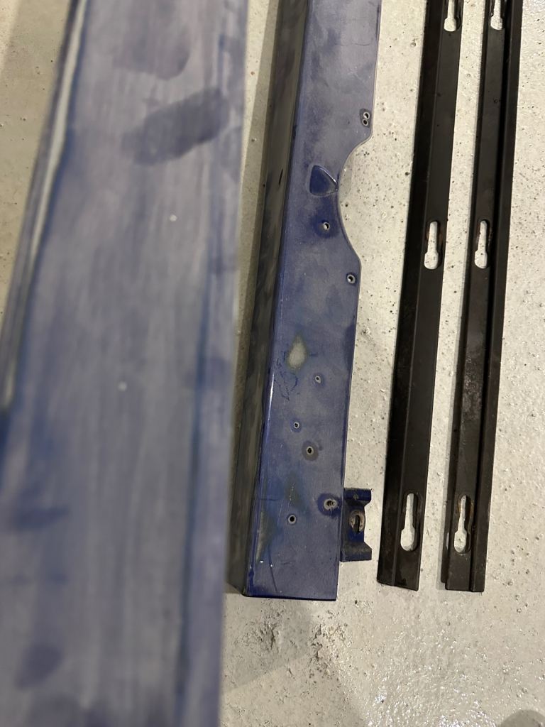 Vw golf r genuine side skirts 