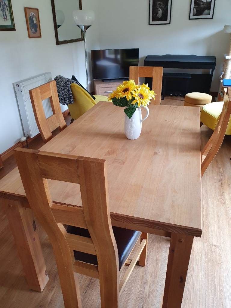 Dining Table Only Solid Wood 