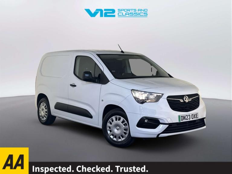 2023 Vauxhall Combo 2300 100kW Sportive 50kWh H1 Van Auto PANEL VAN ELECTRIC Automatic