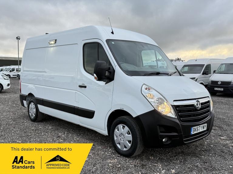 2018 Vauxhall Movano 2.3 CDTI H2 Van 130ps PANEL VAN DIESEL Manual