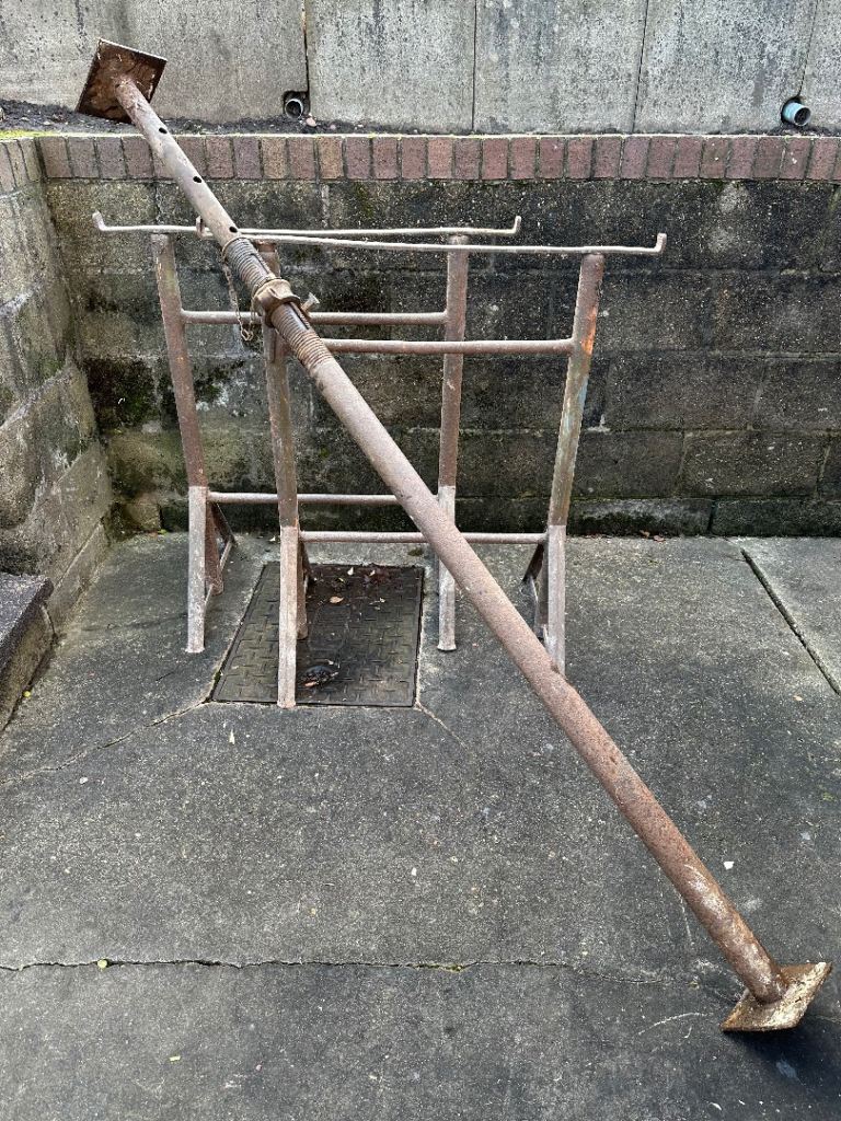 image for Two Vintage Trestles and  One Acro Prop