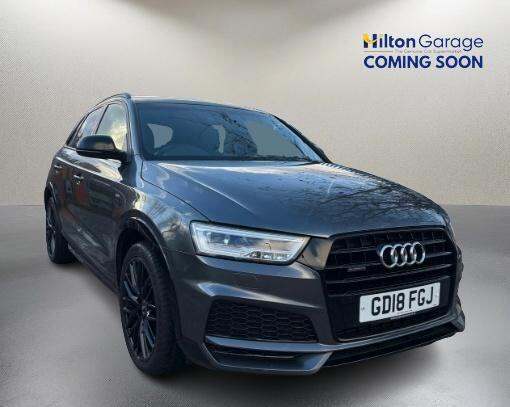 2018 Audi Q3 2.0 TFSI Black Edition SUV 5dr Petrol S Tronic quattro Euro 6 (s/s) (180 ps ESTATE P...