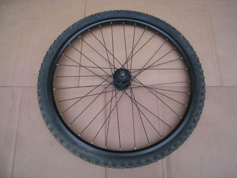26 inch bike wheel disc brake front 