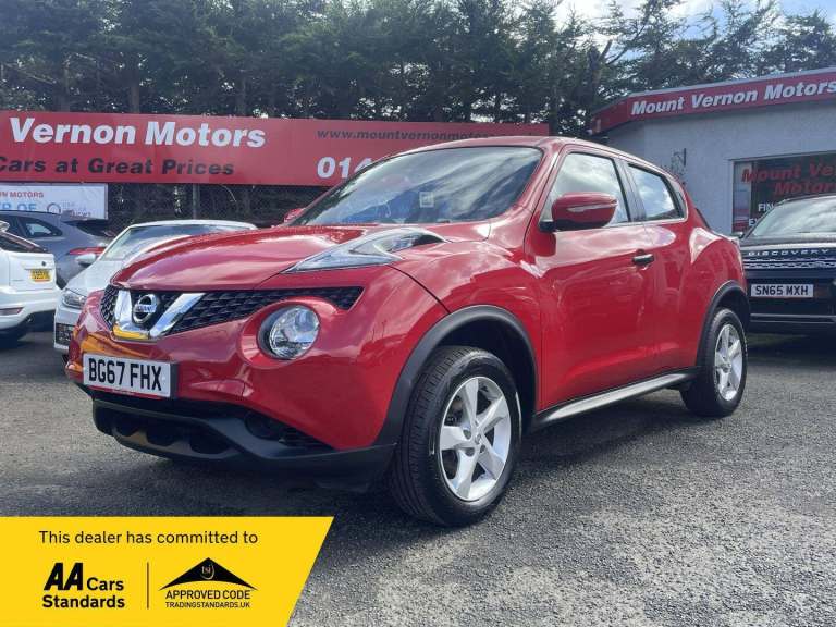 2017 Nissan Juke 1.6 Visia Euro 6 5dr HATCHBACK Petrol Manual