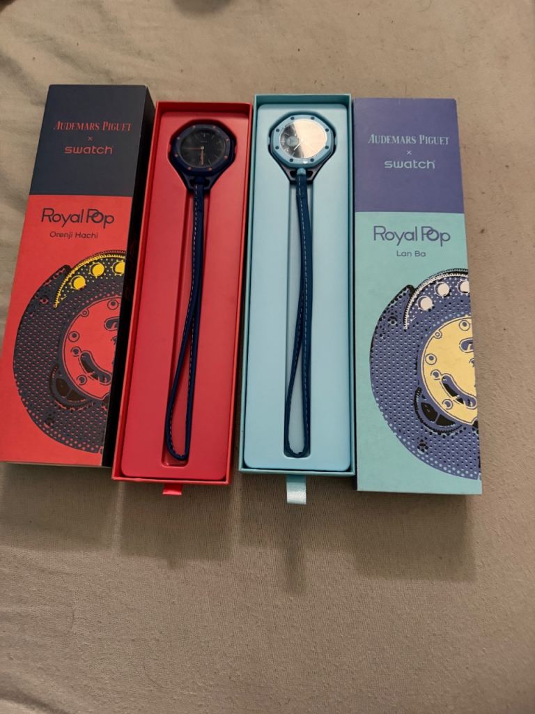 Swatch audemars piguet royal pop watch