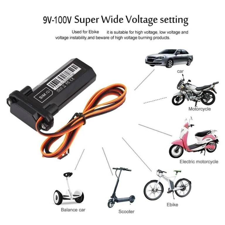 GPS tracker for motorcycle, car, waterproof. NEW
