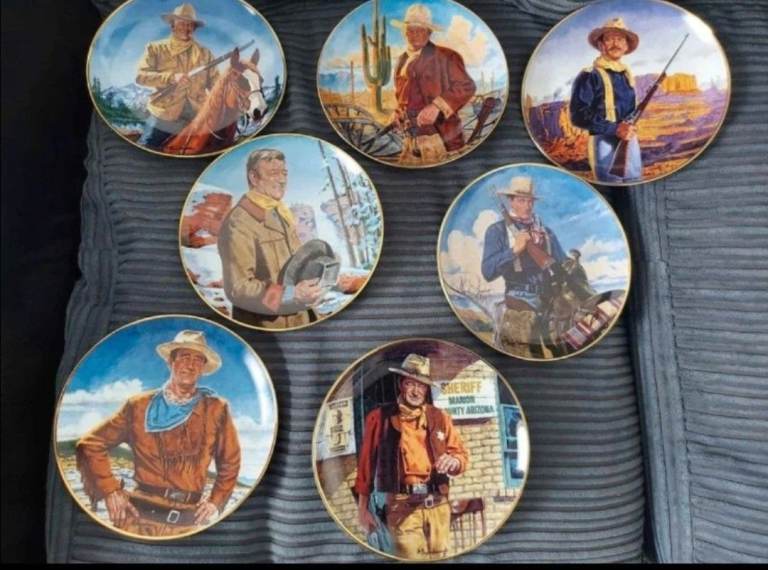 John Wayne Plate Collection
