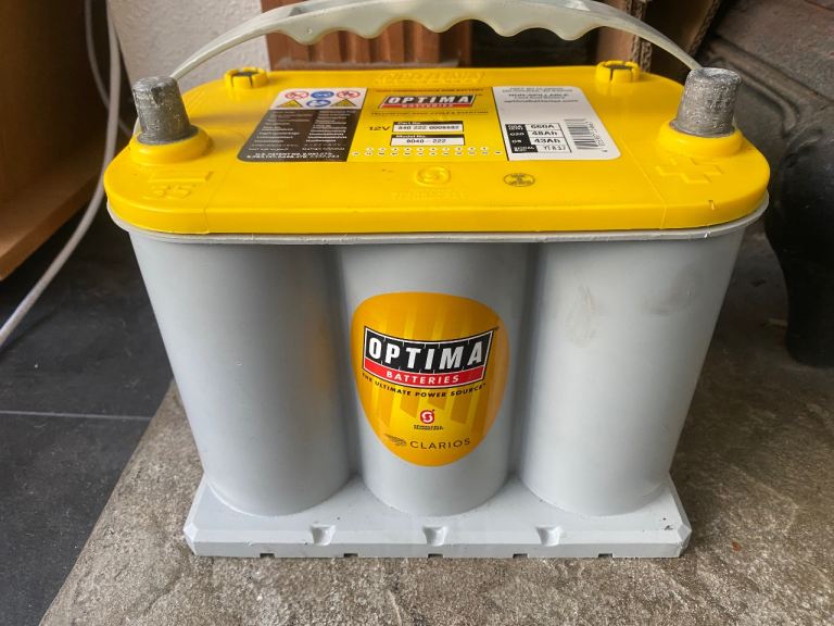 Optima yellow top battery YTR 3.7 (8040-222)