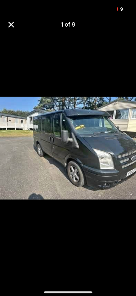 FORD TRANSIT TOURNEO – 9 SEATER – 2012 – LONG MOT