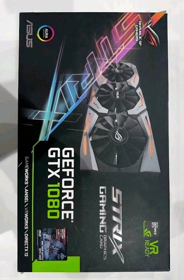 ASUS ROG STRIX GeForce GTX 1080 8GB VR Ready Gaming Graphics Card