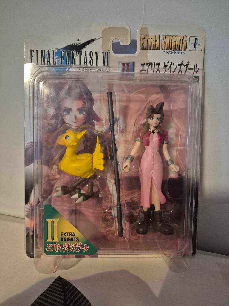 Vintage Bandai Final Fantasy VII Extra Soldier Brand New On Card 