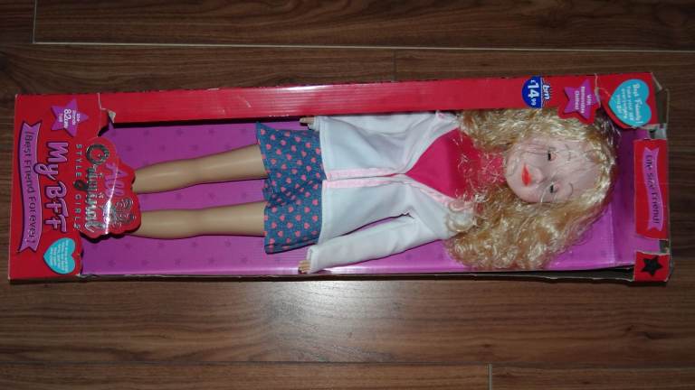 Ellie Walker Doll 82cm My Best Friend 83 x 23.5 x 14cm 1.15kg Accessories Play Toys Games 3+ years