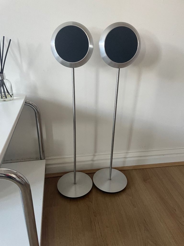 Bang & Olufsen BeoLab 14 Speakers with floor stands Good Condition