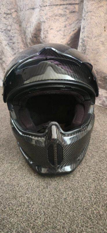 Ruroc helmet carbon fibre size L