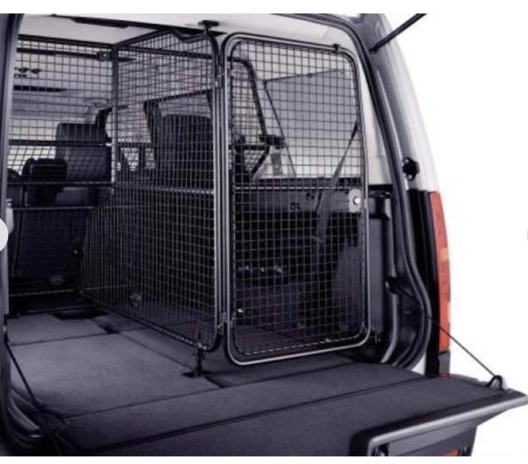 Land Rover Discovery 3 Genuine full dog guard and crate