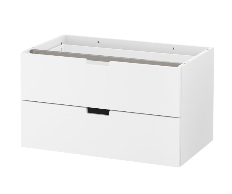 IKEA NORDLI Modular Chest of 2 Drawers 80x45cm 